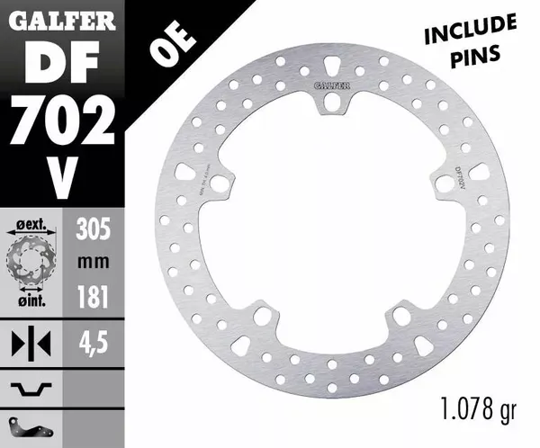 Disco de freno Wave® para BMW F750 / 850 / K1200 / R1100 / 1150 / 1200 / 1250