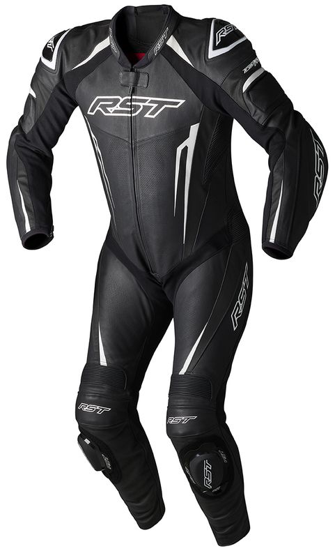 Mono de piel RST TracTech Evo 5 CE hombre - Negro /Blanco / Negro