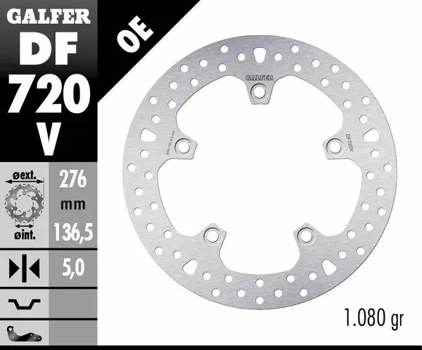 Disco de freno Wave® para BMW R1200 / 1250 / 1300Gs