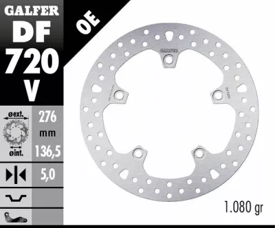 Disco de freno Wave® para BMW R1200 / 1250 / 1300Gs