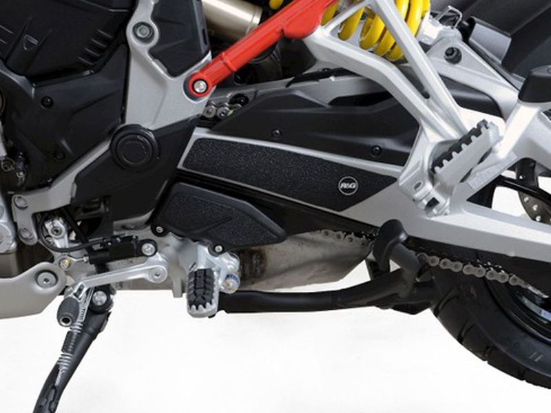 KIT 3PZS ADHESIVOS ANTIDESLIZANTES R&G TALON GUARD DUCATI MULTISTRADA V4 / S / SPORT 2021-2022