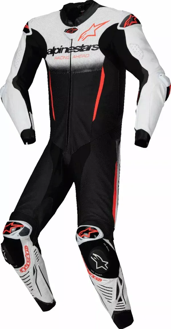 Mono ALPINESTARS SUIT GP-R7 1pc WHT/BLK/RD