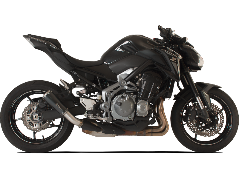 SILENCIADOR RACING GP07 HP CORSE NEGRO KAWASAKI Z 900 2017-2019