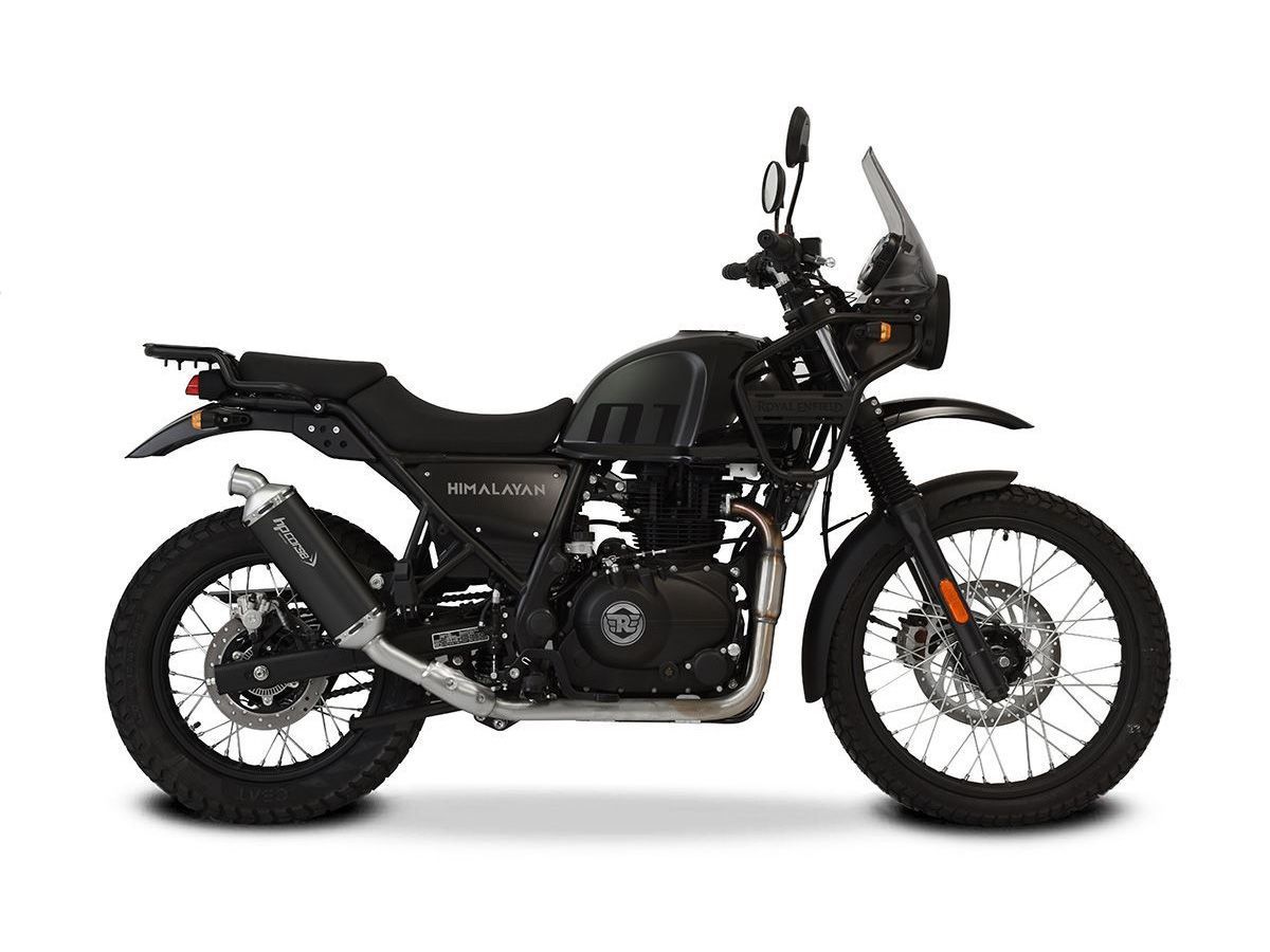 SILENCIADOR SP-1 CORTO HP CORSE NEGRO ROYAL ENFIELD HIMALAYAN 411 2016-2023