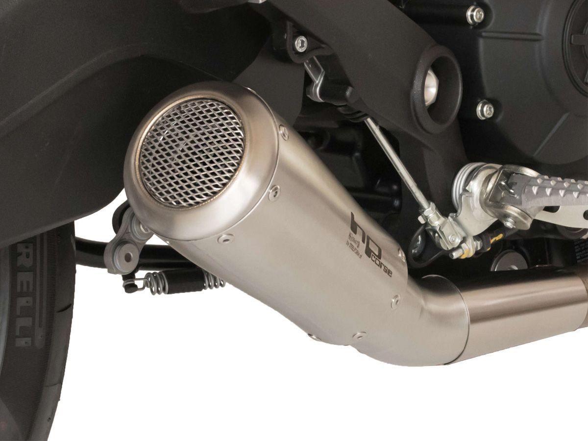SILENCIADOR DE ESCAPE HP CORSE GP07 SATINADO DUCATI MONSTER 797 2017-2020