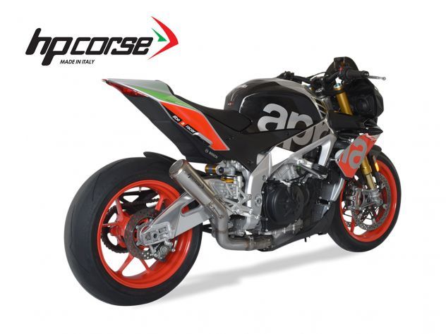 SILENCIADOR DE ESCAPE HP CORSE GP07 APRILIA TUONO V4 1100 2017-2020