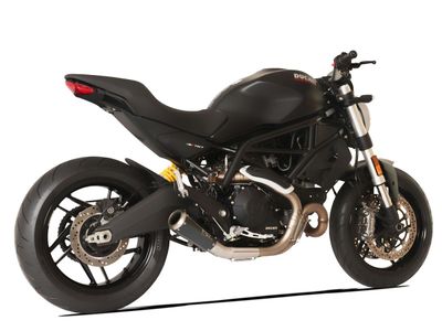 SILENCIADOR DE ESCAPE HP CORSE GP07  SILENCIADOR DE ESCAPE HP CORSE GP07 "NET" NEGRO DUCATI MONSTER 797 2017-2020