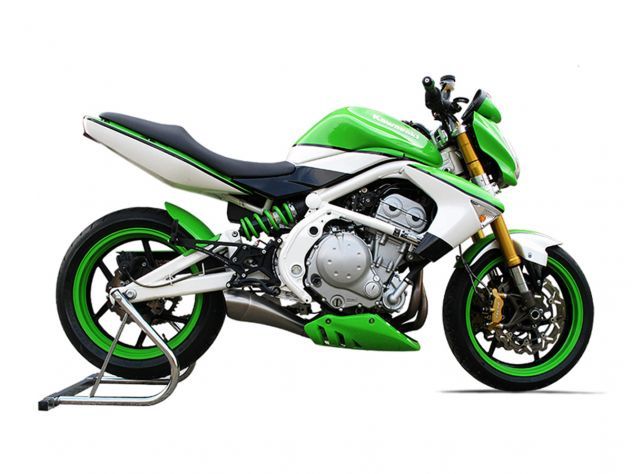 SILENCIADOR SATINADO HYDROFORM HP CORSE KAWASAKI ER-6N / ER-6F 2005-2011 APROBADO