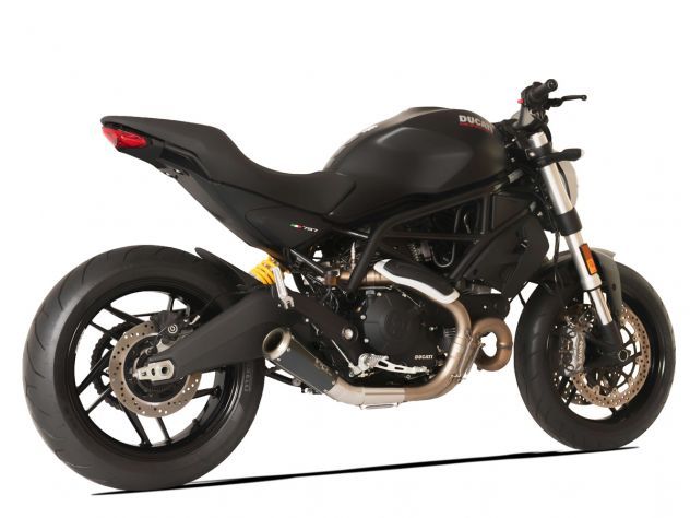SILENCIADOR DE ESCAPE HP CORSE GP07 NEGRO DUCATI MONSTER 797 2017-2020