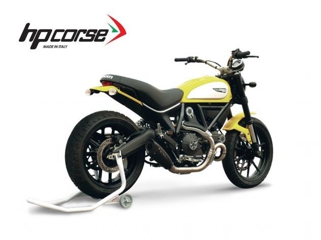 ESCAPE EVOXTREME 260 HP RACING ACERO INOXIDABLE NEGRO DUCATI SCRAMBLER 800 2015-2020