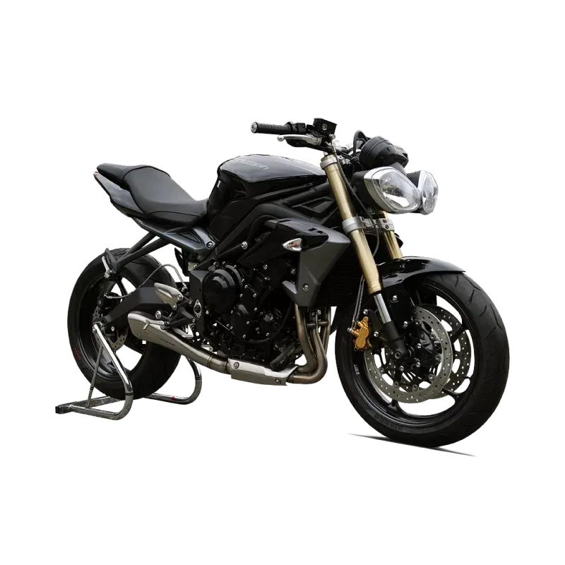 SILENCIADOR SATINADO HYDROFORM HP CORSE TRIUMPH STREET TRIPLE 2013-2015 APROBADO