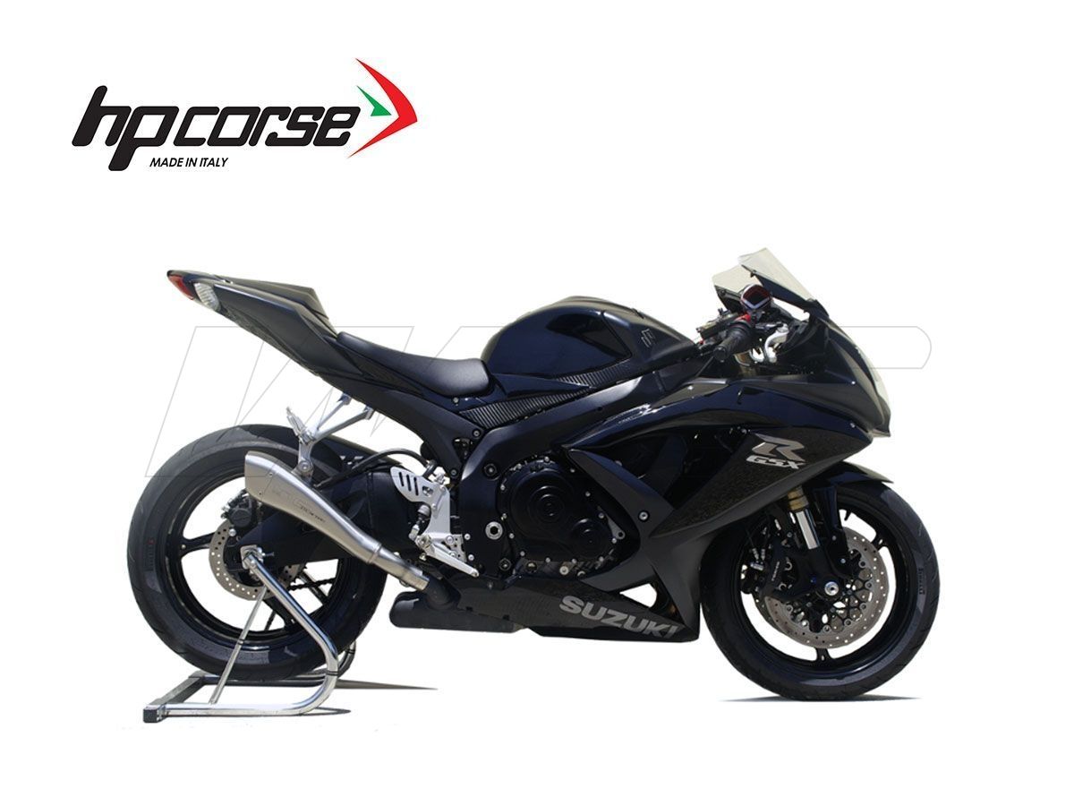 SILENCIADOR SATINADO HYDROFORM HP CORSE SUZUKI GSX-R 600 / 750 2008-2010 APROBADO