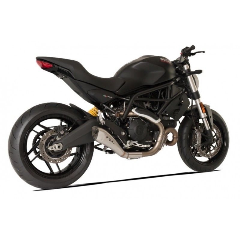 SILENCIADOR DE ESCAPE HP CORSE HYDROFORM SATINADO DUCATI MONSTER 797 2017-2020