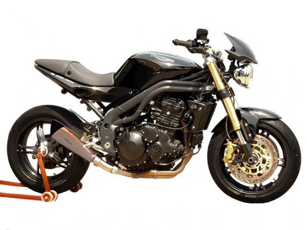 SILENCIADOR EVOXTREME HP CORSE SATINADO TRIUMPH SPEED TRIPLE 07-10 NO APROVADO