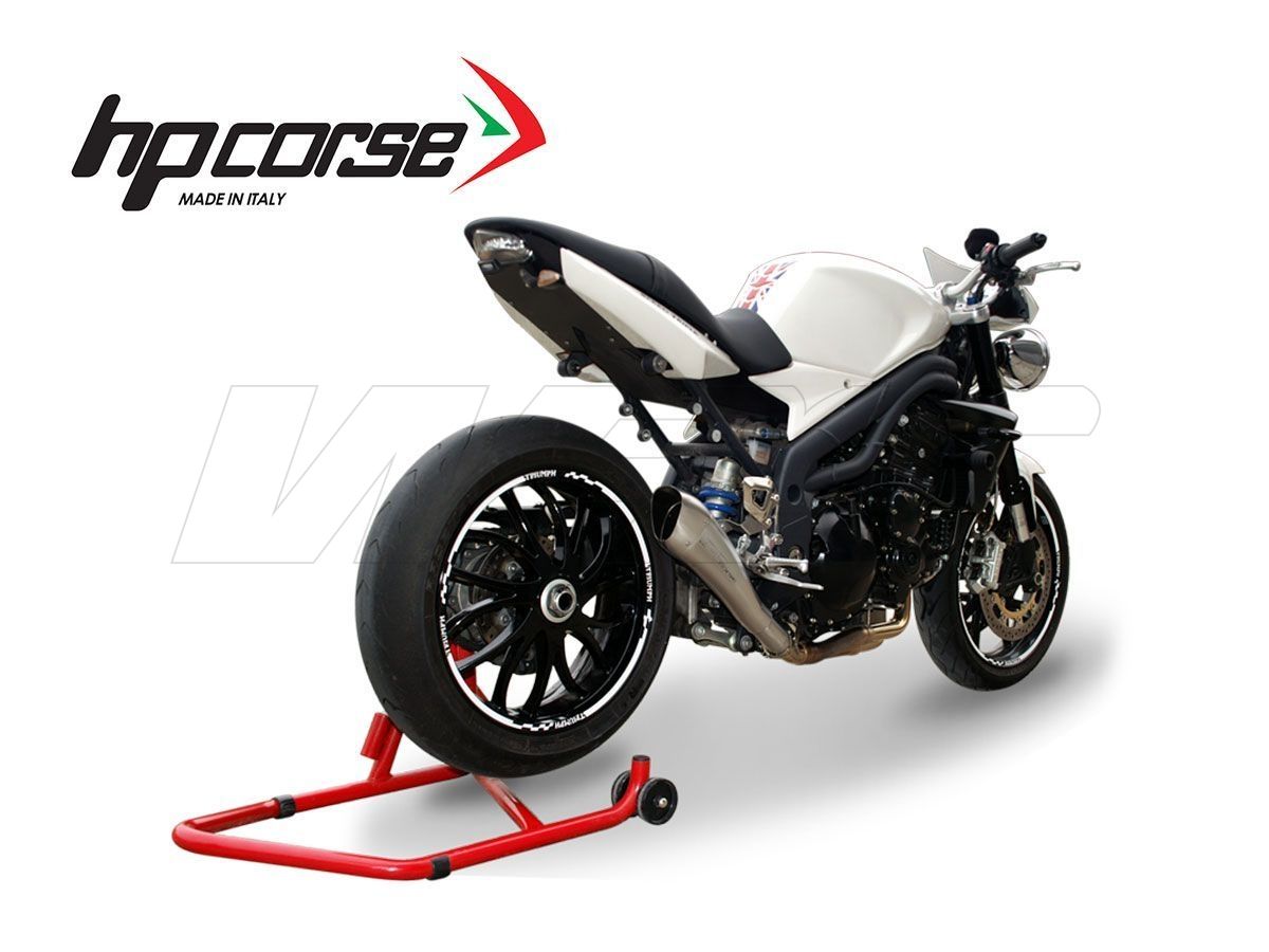 SILENCIADOR EVOXTREME HP CORSE SATINADO TRIUMPH SPEED TRIPLE 2011-2015 APROBADO
