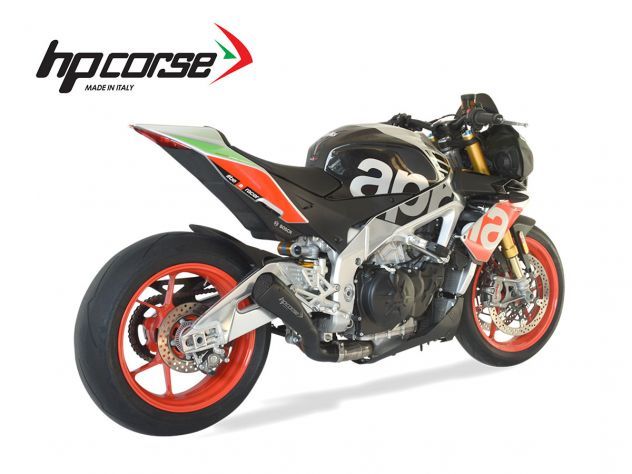 SILENCIADOR HYDROFORM RACE HP CORSE NEGRO APRILIA RSV4 2017-2020