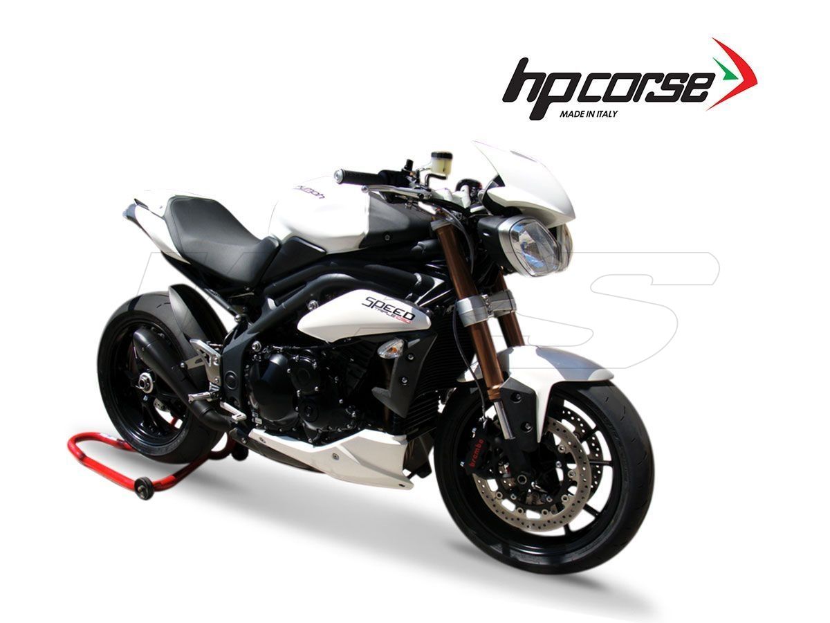 SILENCIADOR EVOXTREME HP CORSE NEGRO TRIUMPH SPEED TRIPLE 2011-2015 APROBADO