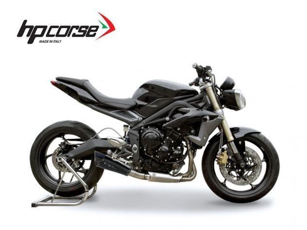 SILENCIADOR EVOXTREME HP CORSE NEGRO TRIUMPH STREET TRIPLE 675 2013-2016