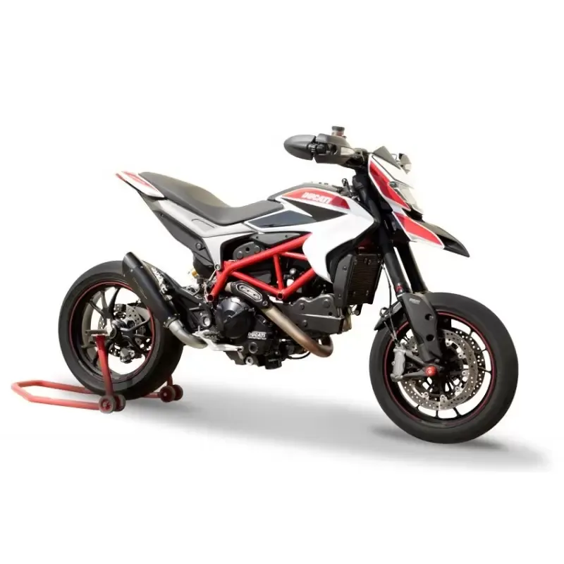 SILENCIADOR BAJO EVOXTREME 310 HP RACING CERAMICA NEGRO DUCATI HYPERMOTARD 821