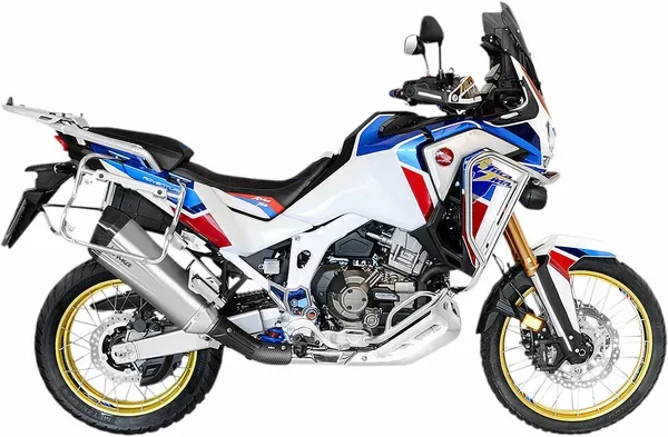 Silenciador Slip-On LV-12 LEOVINCE MUFFLER HONDA AFRICA TWIN SS/BK Homologado
