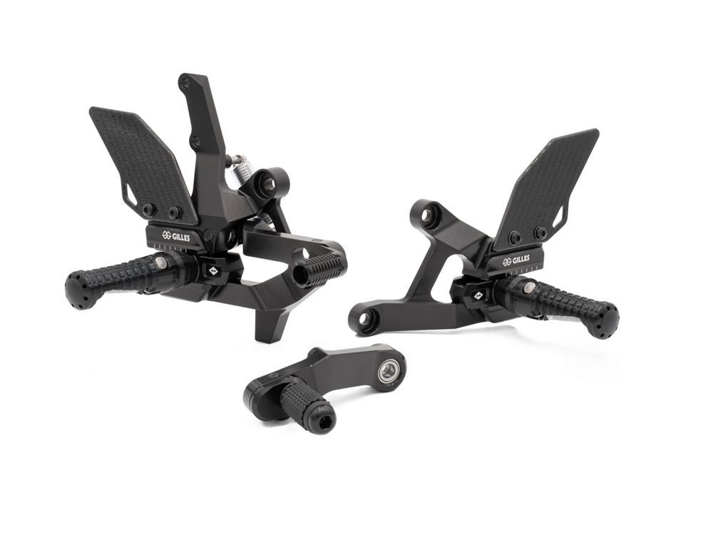 Estriberas retrasadas GILLES TOOLING REARSET VCR38GT2 BMW M/S 1000 XR BK