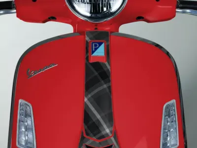 Kit adhesivos UNIRACING DECAL KIT VESPA GTS GREY