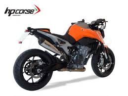 SILENCIADOR CORSE EVOXTREME 310 HP ACERO SATINADO KTM DUKE 790 2018-2022