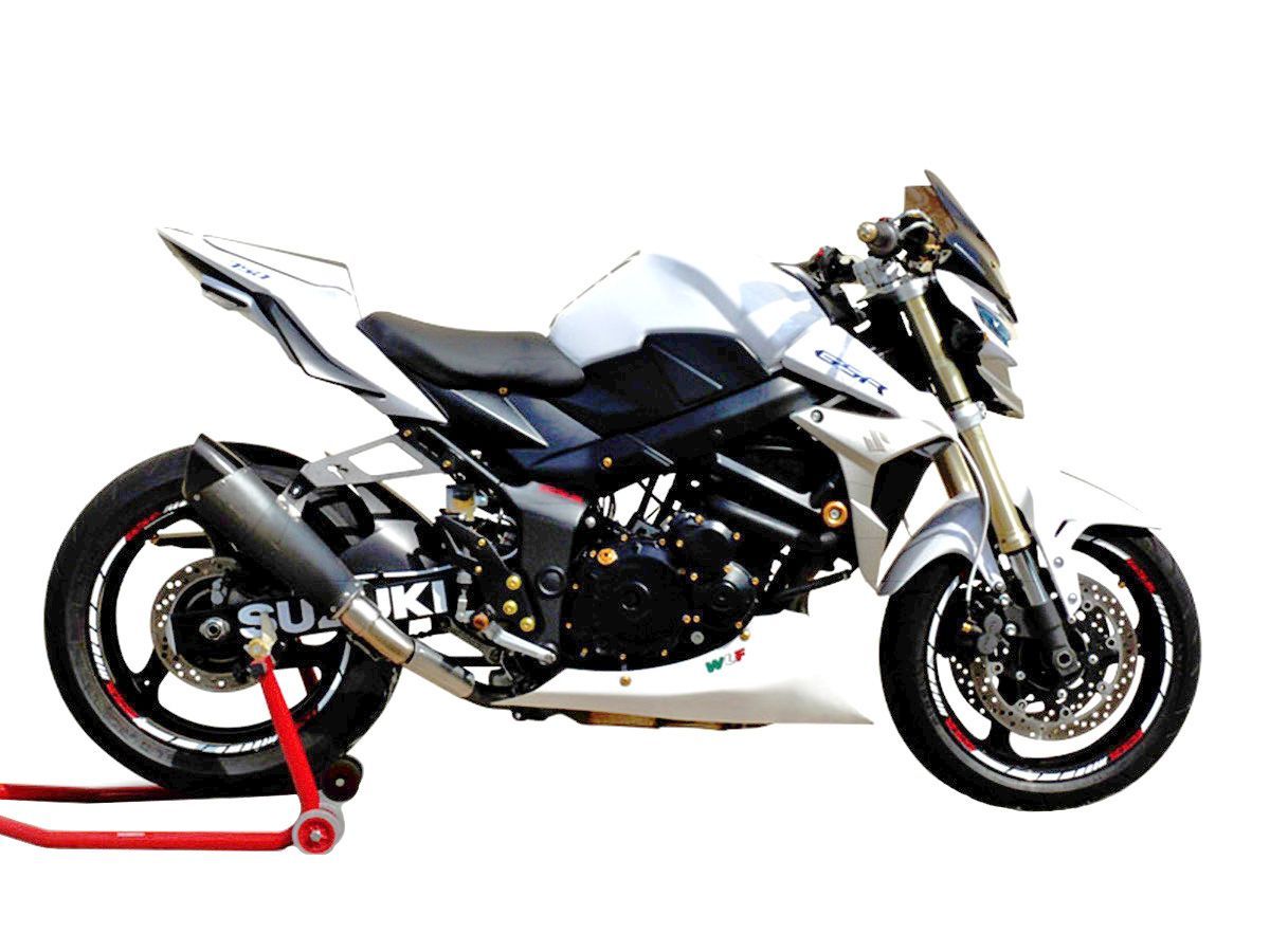 SILENCIADOR EVOXTREME HP CORSE NEGRO SUZUKI GSR 750 2011-2015 NO APROVADO