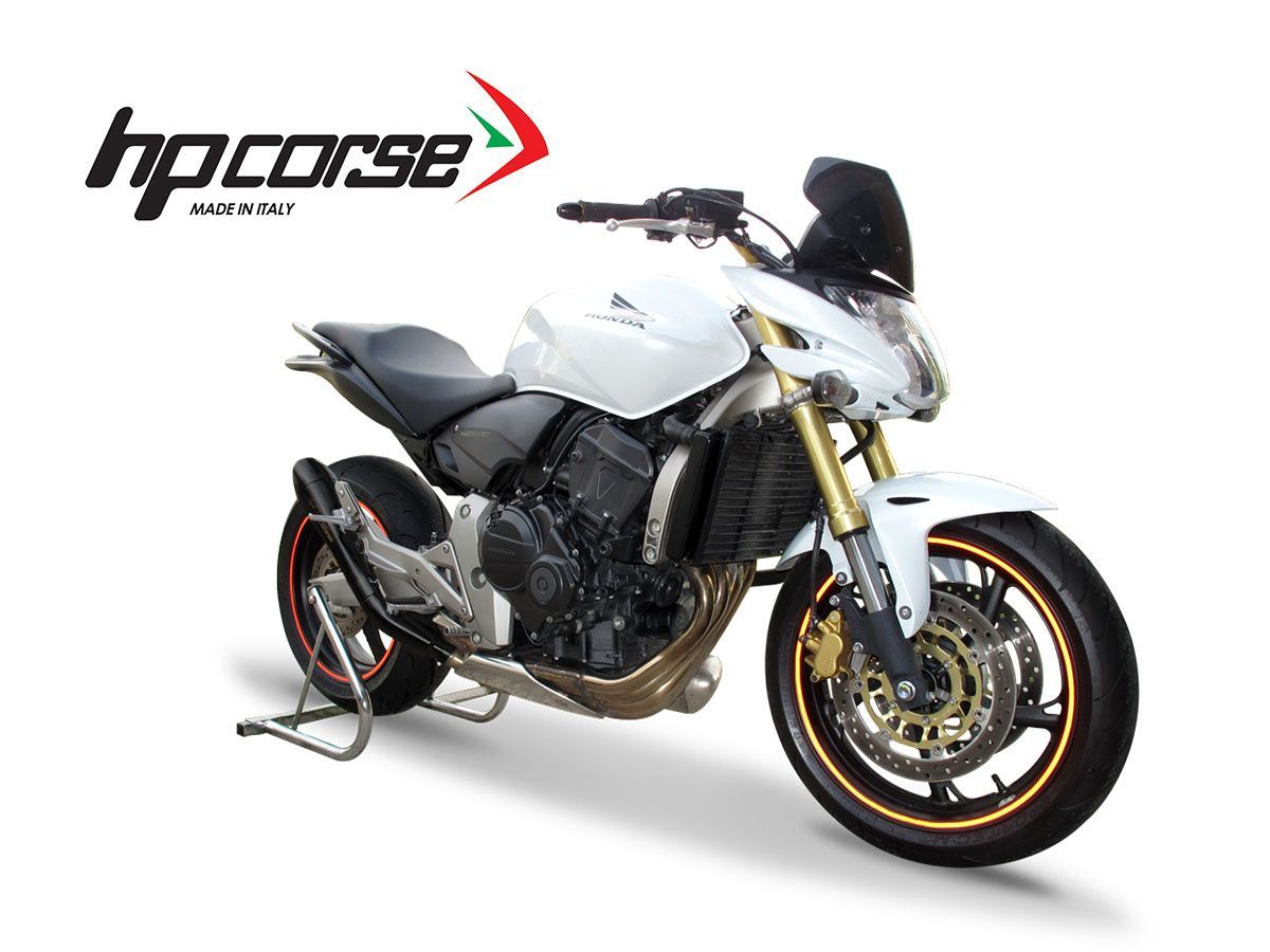 SILENCIADOR HYDROFORM HP CORSE NEGRO HONDA HORNET 600 2007-2014 APROBADO