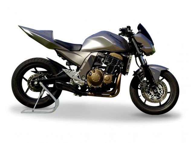 SILENCIADOR HYDROFORM HP CORSE NEGRO KAWASAKI Z 750 2004-2006 APROBADO