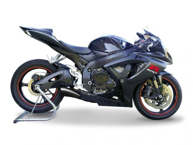 SILENCIADOR HYDROFORM HP CORSE NEGRO SUZUKI GSX-R 600 / 750 2006-2007 APROBADO