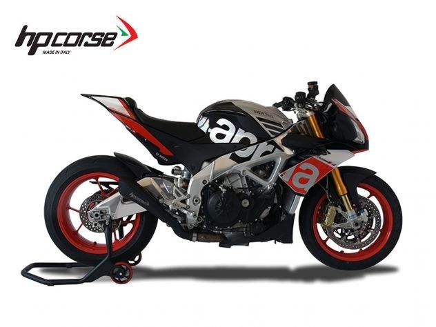 SILENCIADOR CERÁMICO HYDROFORM HP CORSE NEGRO APRILIA TUONO V4 1100 2015-2016