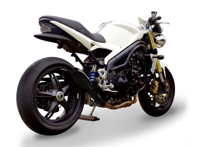 SILENCIADOR HYDROFORM HP CORSE NEGRO TRIUMPH SPEED TRIPLE 2005-2006 APROBADO