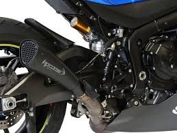 ESCAPE RACING HYDROFORM CORTO R HP CORSE NEGRO SATINADO SUZUKI GSX-R 1000 17-20