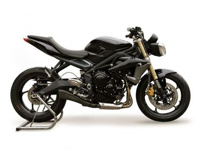 SILENCIADOR HYDROFORM HP CORSE NEGRO TRIUMPH STREET TRIPLE 2013-2015 APROBADO