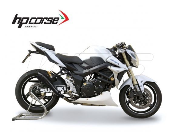 SILENCIADOR HYDROFORM HP CORSE NEGRO SUZUKI GSR 750 2011-2015 APROBADO