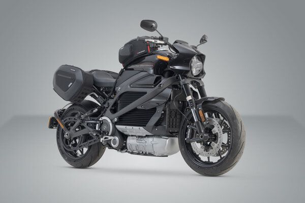Juego de alforjas PRO BLAZE. Negro. LiveWire ONE.