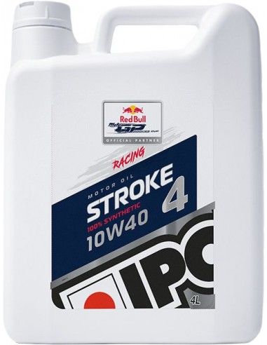 El aceite de motor de muy altas prestaciones para competición, pista y todoterreno STROKE 4 RACING 10W‑40