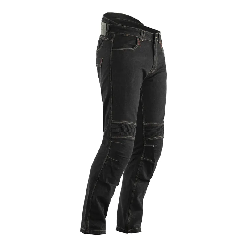 Pantalón textil reforzado con aramida RST Tech Pro CE hombre (pernera corta) - Denim azul oscuro
