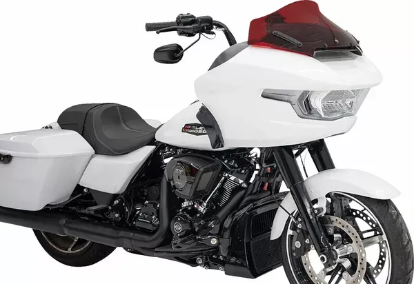 Parabrisas Kolor Flare™  KLOCK WERKS WINDSHIELD FLARE 10" SPORT RED 23-24 FLTR