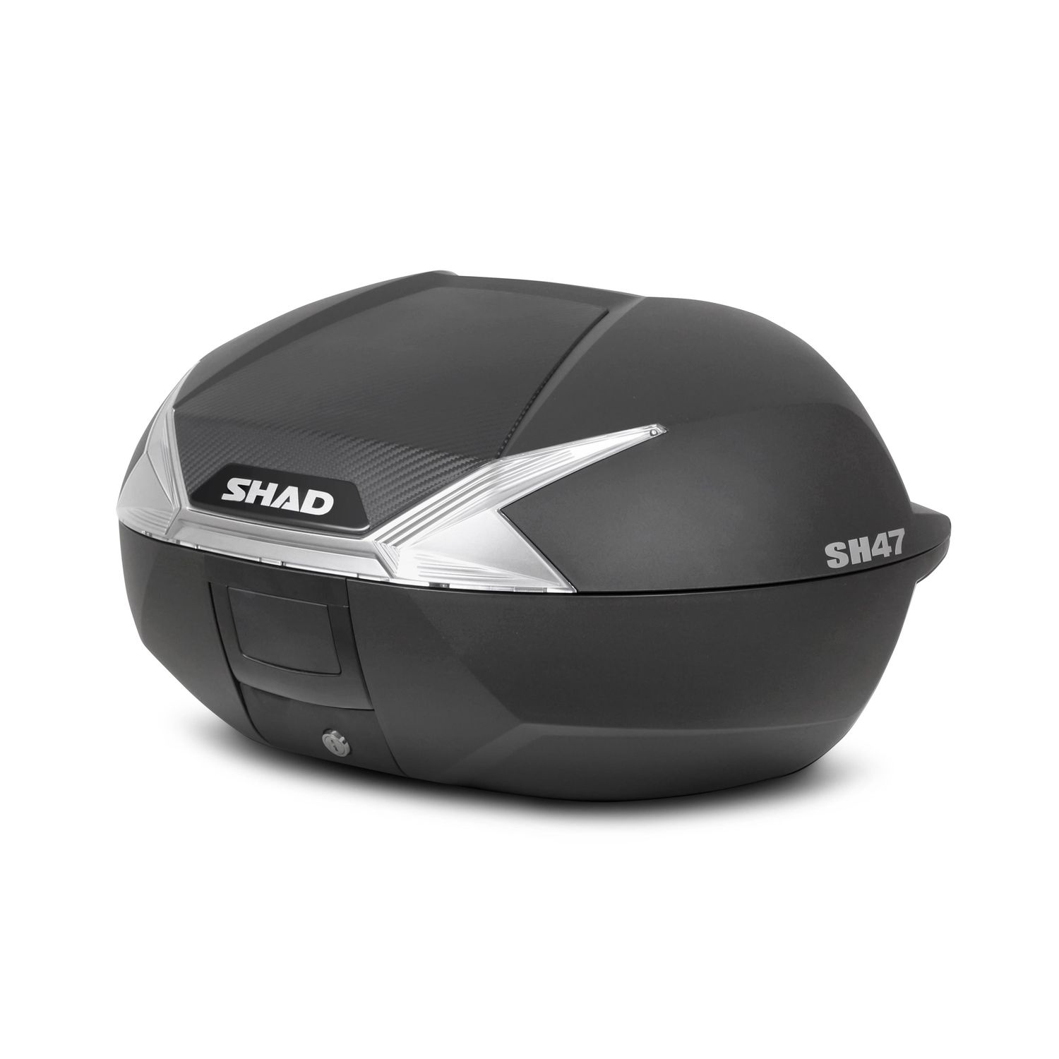 SHAD TOP CASE SH47 REFLECTOR BLANCO