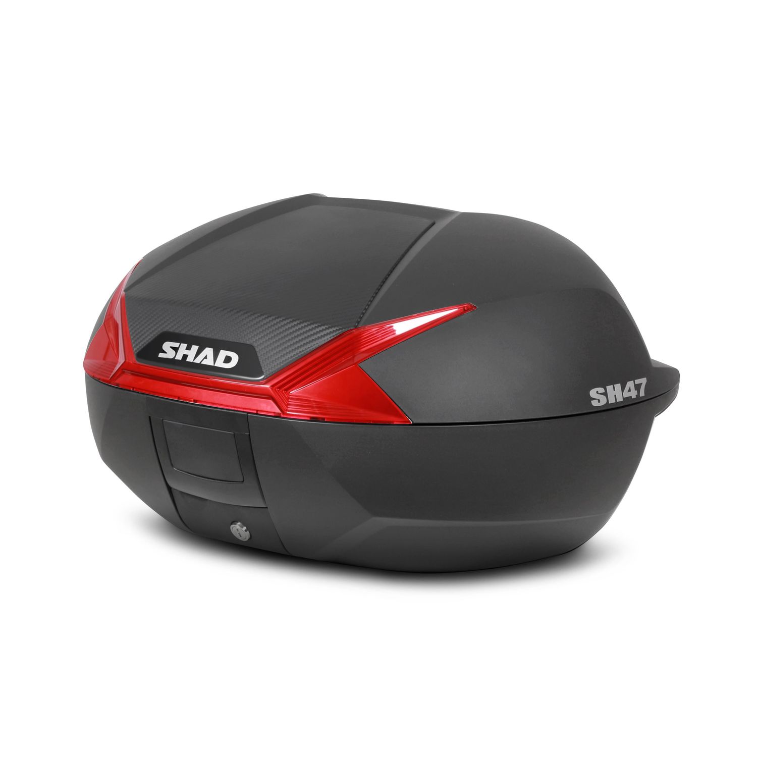SHAD TOP CASE SH47 REFLECTOR ROJO