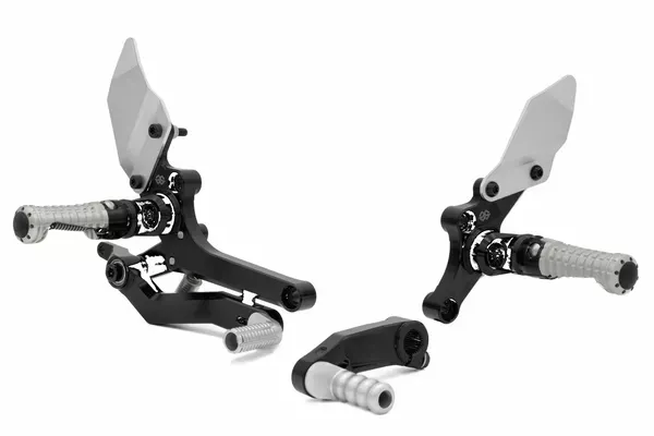 Estribera VCR38GT ajustable GILLES TOOLING REARSET RCT10GT R12NINET BK/SL