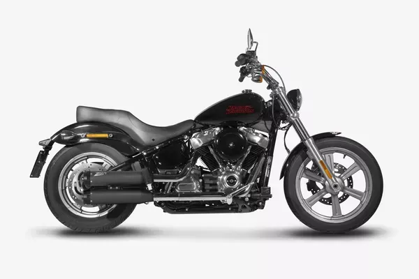 Silenciador Slip-On para HD-SOFTAIL M8 ZARD SOFTAIL SLIP-ONS E4/E5 BLACK 17-24