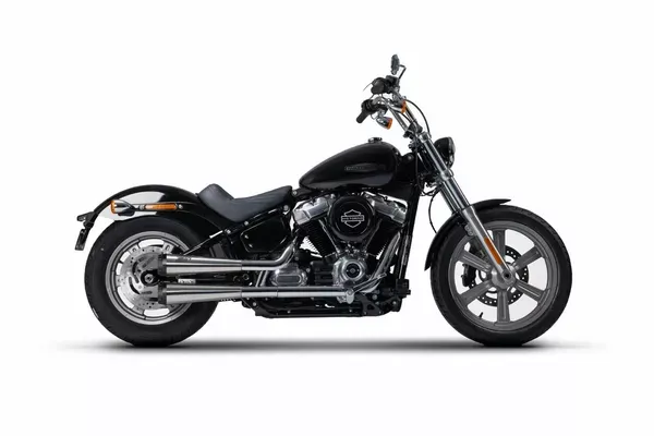 Silenciador Slip-On cónico para HD-SOFTAIL M8  ZARD SOFTAIL SLIP-ONS E4/E5 POLISHED 17-24