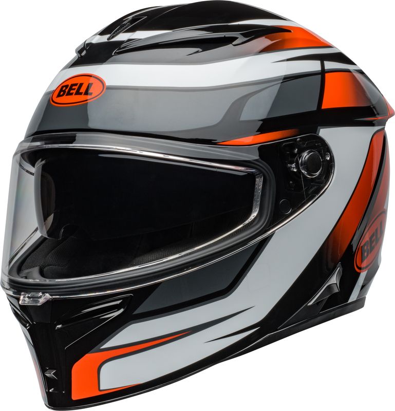 Casco BELL Lithium Mips - Podium Gloss Black/Orange