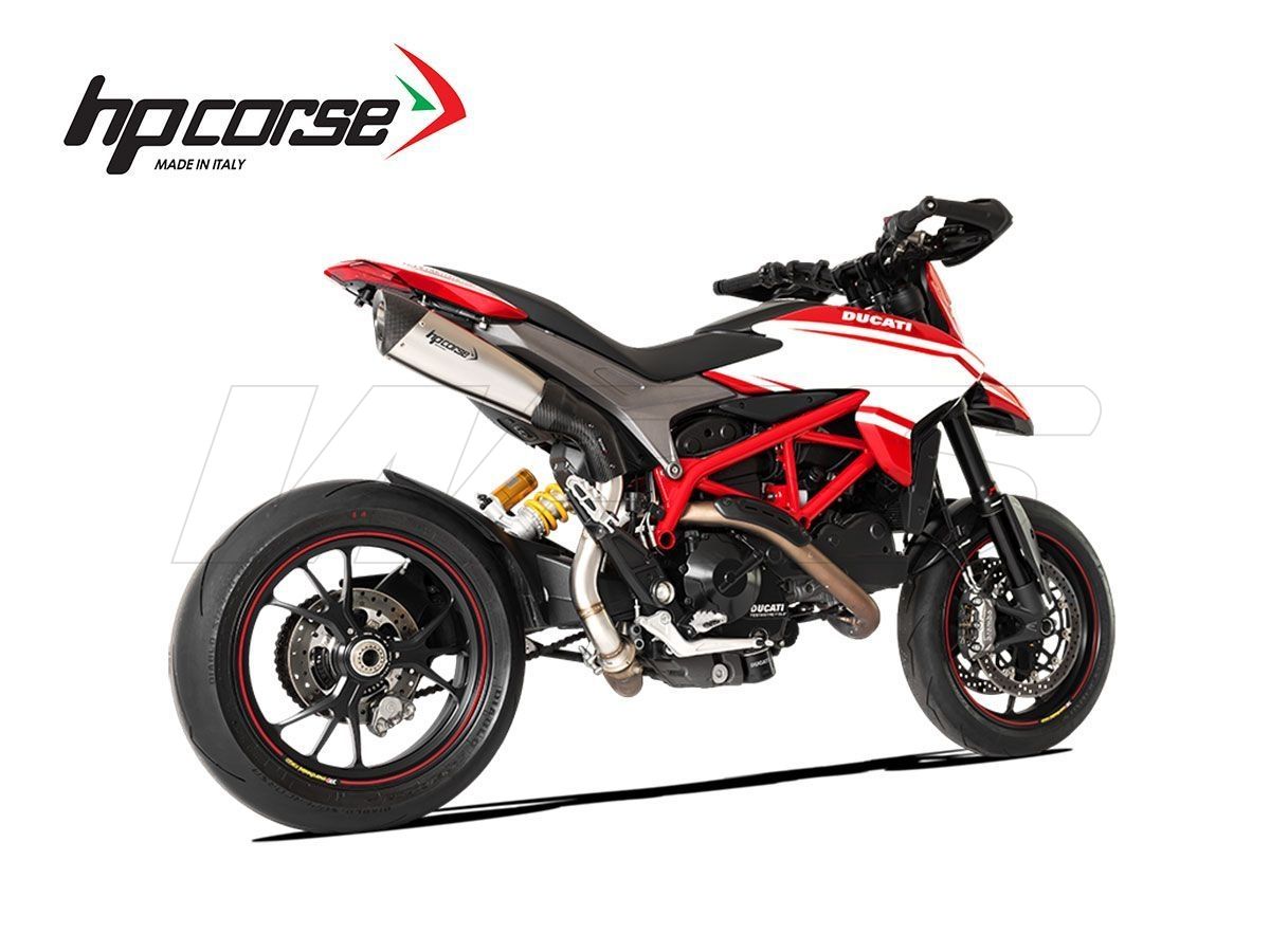 ESCAPE ALTO EVOXTREME 310 HP CORSE ACERO SATINADO DUCATI HYPERMOTARD 821