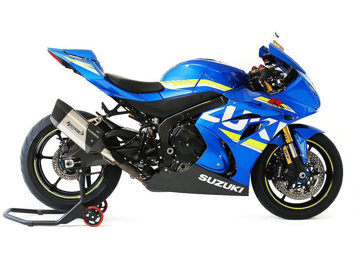 ESCAPE RACING SP-3 CARBONO CORTO 230 HP CORSE TITANIO SUZUKI GSX-R 1000 17-20