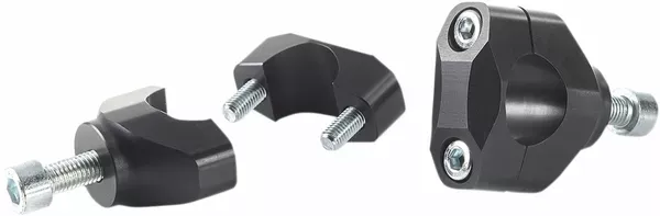Torretas ADAPTER SET 45MM BK  para manillares de 28,6 mm ​