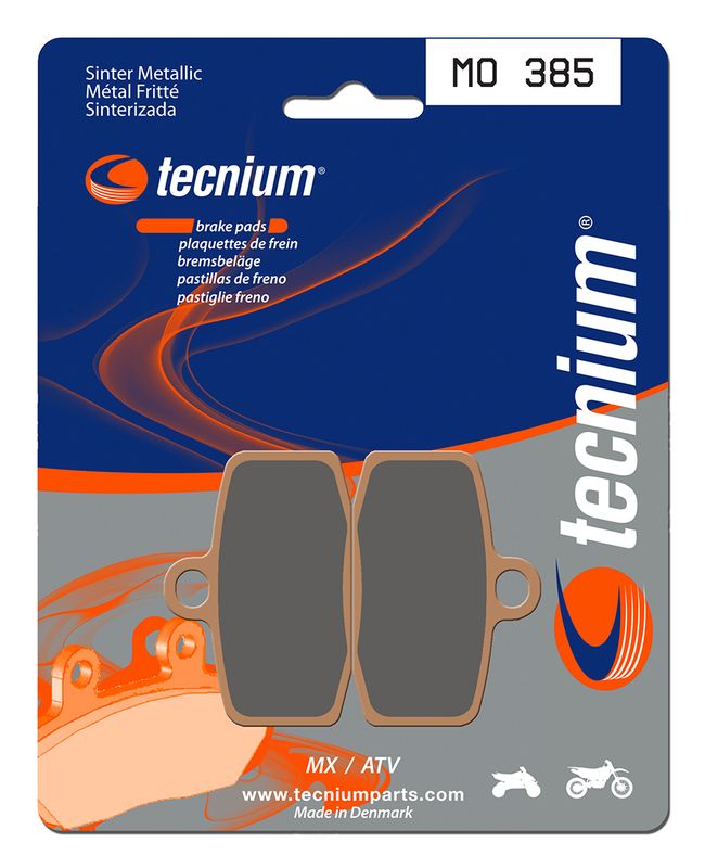 Pastillas de freno Tecnium MO385 Sinterizadas para Formula